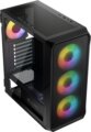 Logic Portos ARGB Midi Window, fekete