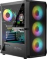 Logic Portos ARGB Midi Window, fekete