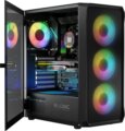 Logic Portos ARGB Midi Window, fekete