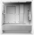 NZXT H5 Flow (2024) (táp nélküli) ablakos mATX ház, fehér