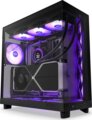 NZXT H6 Flow RGB (2023) (táp nélküli) ablakos ATX ház, fekete