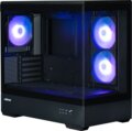 Zalman P30 (táp nélküli) ablakos mATX ház, fekete