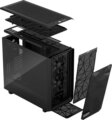 Fractal Design Meshify 2 világos ablakos (táp nélküli) E-ATX ház, fekete