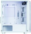 Zalman T4 Plus (táp nélküli) ablakos mATX ház, fehér