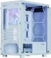 Zalman T4 Plus (táp nélküli) ablakos mATX ház, fehér