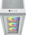 Corsair iCUE 4000X RGB ház, fehér