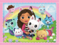 Gabi babaháza puzzle és memóriajáték, 24, 30, 48 darabos