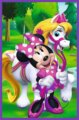 Minnie egér és barátai puzzle, 3 x 80 darabos