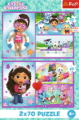 Gabi babaháza, Játék Gabival puzzle, 2 x 70 darabos