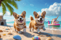 Corgik puzzle, 100 darabos