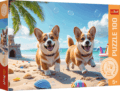 Corgik puzzle, 100 darabos