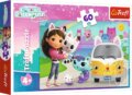 Gabi babaháza, Gabi és cicái puzzle, 60 darabos