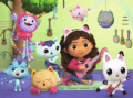 Gabi babaháza, Gabi és macskasztikus babaháza puzzle, 30 darabos