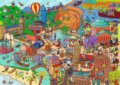 Spy Guy Európa nyomozós képkereső puzzle, 500 darabos