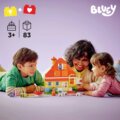 LEGO® Duplo® Bluey, Bluey családi háza memóriajátékkal