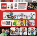LEGO® Super Mario™, Mario Kart™ - Interaktív LEGO® Mario™ és Standard Kart