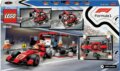 LEGO® City, F1®-es boxutca és személyzet, Ferrari autóval