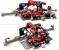 LEGO® City, F1®-es boxutca és személyzet, Ferrari autóval