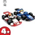 LEGO® City, F1®-es Williams Racing és Haas F1® versenyautók