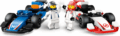 LEGO® City, F1®-es Williams Racing és Haas F1® versenyautók