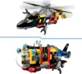 LEGO® City, Helikopter, tűzoltóautó és tengeralattjáró egy csomagban