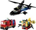LEGO® City, Helikopter, tűzoltóautó és tengeralattjáró egy csomagban