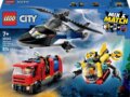 LEGO® City, Helikopter, tűzoltóautó és tengeralattjáró egy csomagban