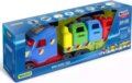 Wader, Magic Truck Basic szelektív kukásautó, 79 cm