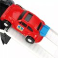 Wader, Magic Truck Action retro autószállító kamion kisautókkal, 79 cm