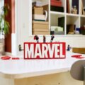 LEGO® Marvel, MARVEL logó és minifigurák