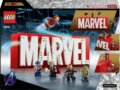 LEGO® Marvel, MARVEL logó és minifigurák