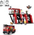 LEGO® City, Tűzoltóállomás és tűzoltóautó