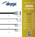 Akyga Ultimate (300W, 80Plus®, TFX)