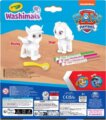 Crayola Washimals, Kimosható Mancs őrjárat figura, 2 db, Skye és Rocky