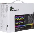 Inter-Tech Argus RGB-600 II (600W, 80Plus® Bronze, RGB, II)