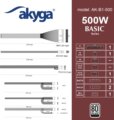Akyga Basic (500W, ATX)
