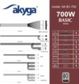 Akyga Basic (700W, ATX)