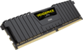 Corsair 16GB / 3000MHz Vengeance LPX Black (DDR4, DIMM, 288pin)