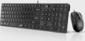 Genius SlimStar C126 billentyűzet + egér szett (magyar, vezetékes, fekete)