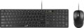 Genius SlimStar C126 billentyűzet + egér szett (magyar, vezetékes, fekete)