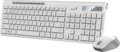 Genius SlimStar 8230 billentyűzet + egér szett (magyar, vezeték nélküli, fehér)