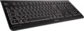 Cherry DW 3000 billentyűzet + egér szett (magyar, vezeték nélküli, fekete)