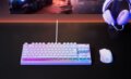 SteelSeries Apex 3 TKL (angol - UK, gamer, Lavender)