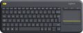 Logitech K400 Plus (magyar, wireless, Touch, fekete)