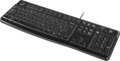 Logitech K120 (magyar, USB, fekete)