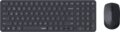 Rapoo 9310M billentyűzet + egér szett (magyar, multi-mode, vezeték nélküli, sötétszürke)