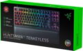 Razer Huntsman V2 Tenkeyless (amerikai - US, Red Switch, RGB, gamer, fekete)