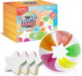 Baff Bombz, Szivárvány színű fürdőbomba szett, Csillag alakú, 3 db-os