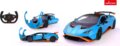 Rastar, Lamborghini Huracan STO kék színű távirányítós autó, 1:14