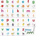 Headu, Betűtanító fejlesztő játék kirakóval, táblafilccel